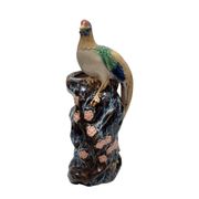 Vintage Shiwan Vase With Pheasant, 1970/80s