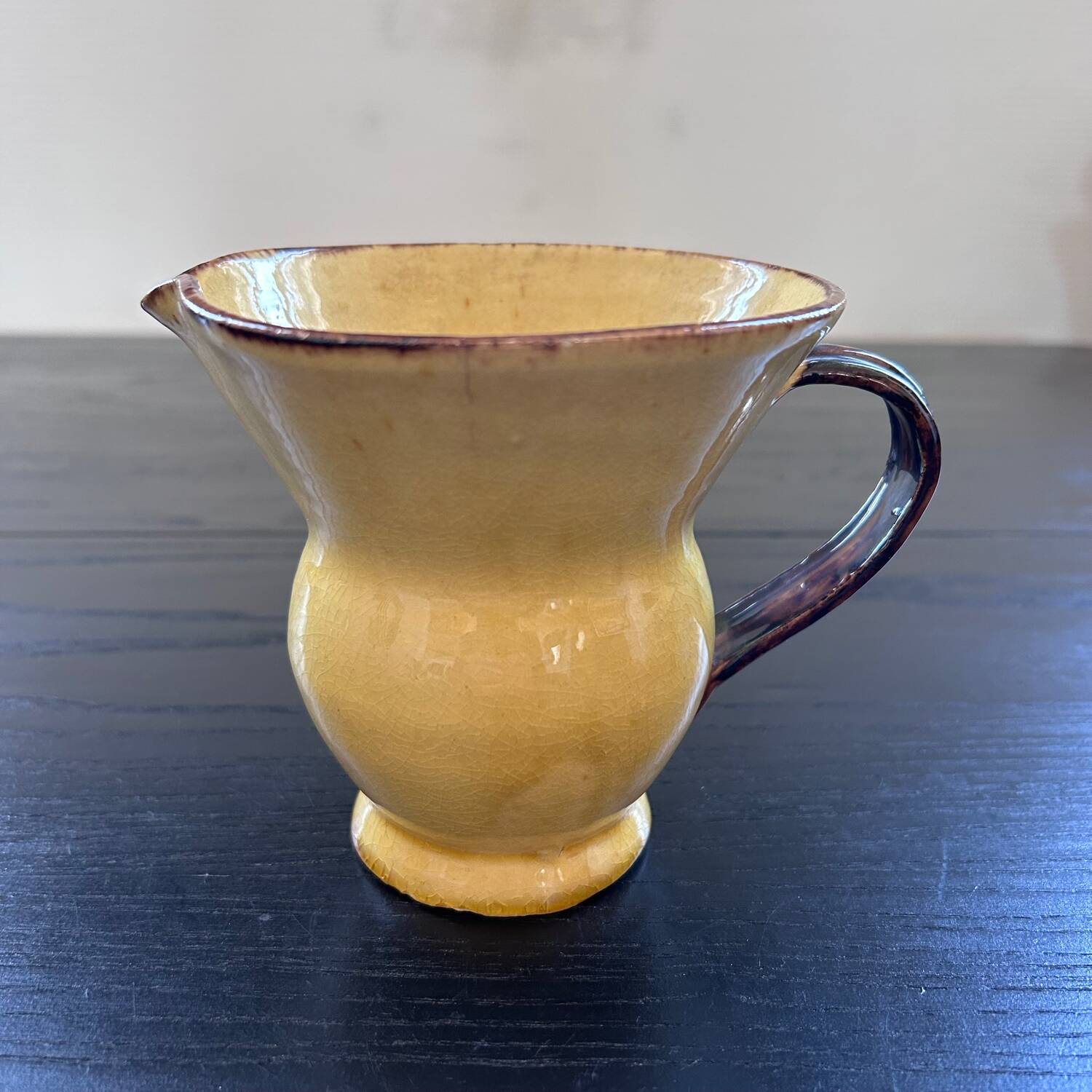 Provencal yellow pitcher