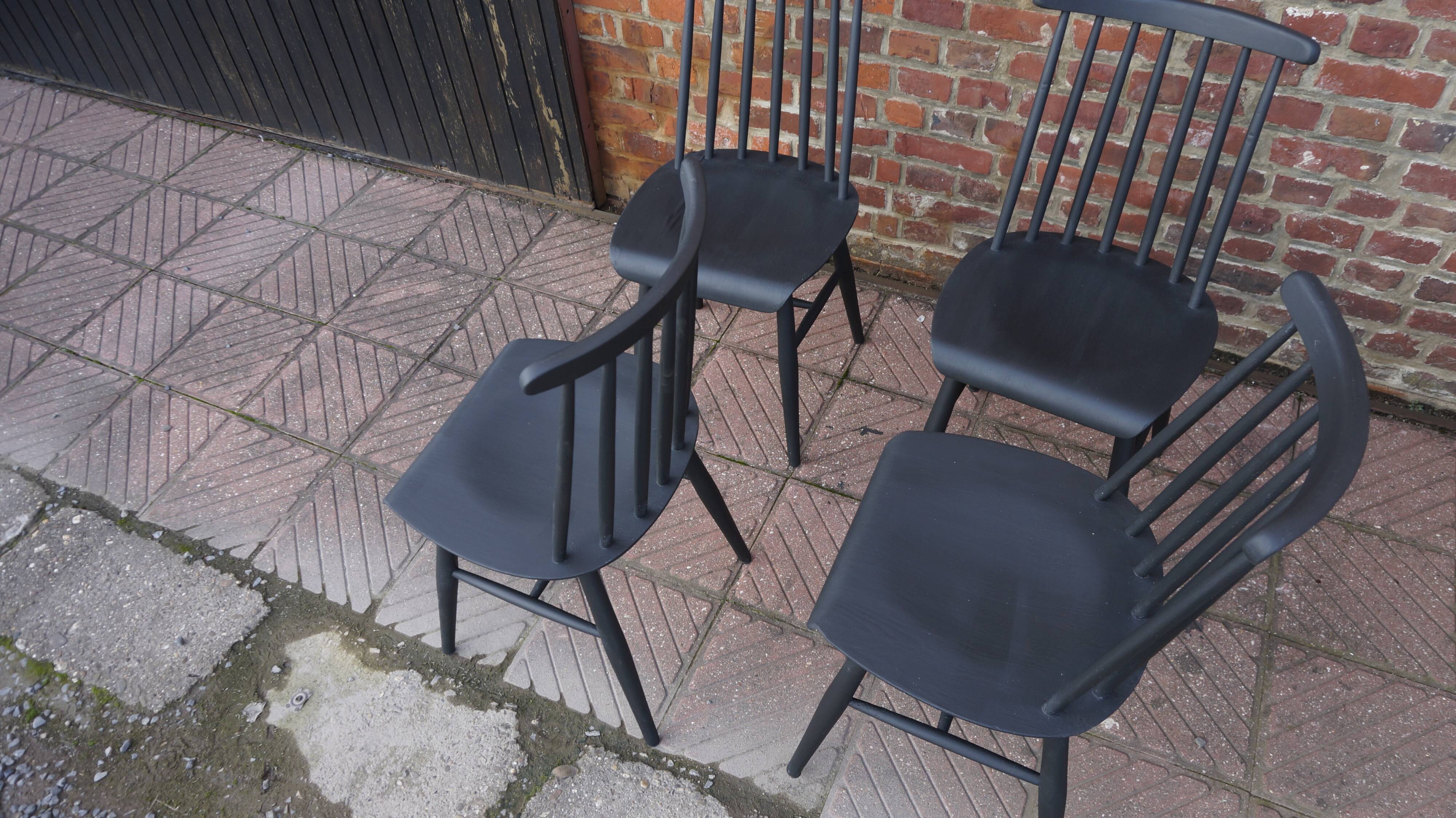 4 Tapiovaara chairs