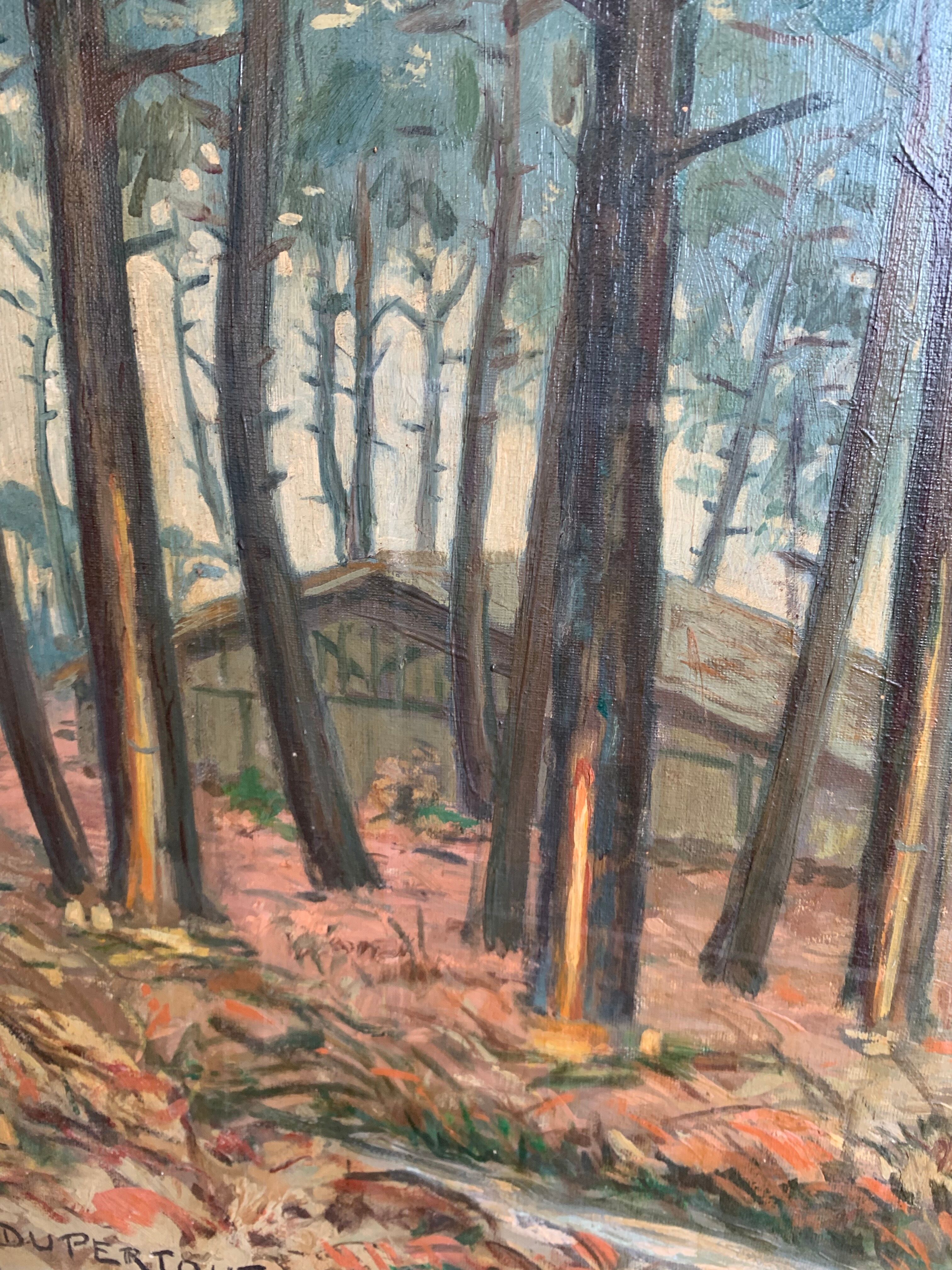 The moors, gde oil on canvas yolande dupertout 1919-1988