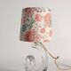 Sculptural Clear Crystal Glass Table Lamp by Schneider, France, 1950s