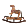 Rocking horse for children polychrome