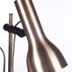 Vintage Danish gold floor lamp by Dansa, 1960s