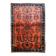 Handmade antique Persian Sarouk rug 106cm x 161cm 1900s -1B694