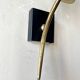 Paire d'appliques tulipe 1950