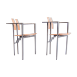 Chairs Memphis model Trix of Friedrich Förster