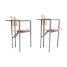 Chairs Memphis model Trix of Friedrich Förster