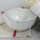 2 Digoin white ceramic milk coffee bowls