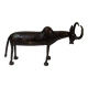 Handcrafted animal sculpture African art Burkina Faso