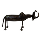 Handcrafted animal sculpture African art Burkina Faso