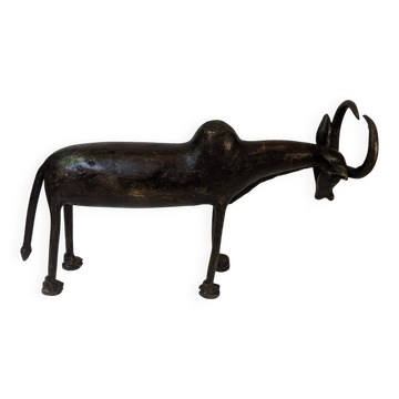 Sculpture animalière artisanale art africain Burkina Faso