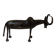 Handcrafted animal sculpture African art Burkina Faso