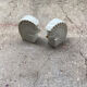 Pair of ceramic squirrels from Limoges signed Rys