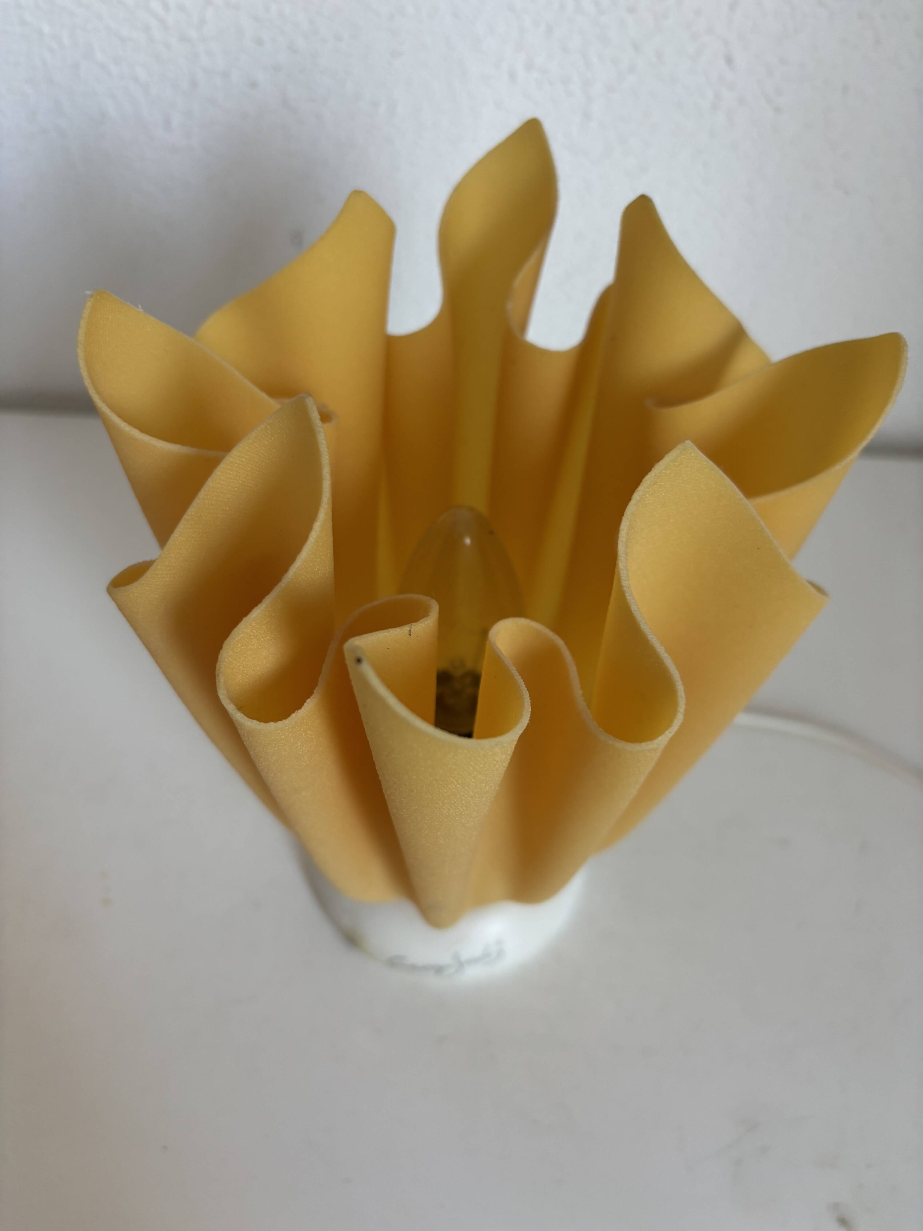 Vintage 1970s Georgia Jacob Coqueluche Table Lamp - 20 cm