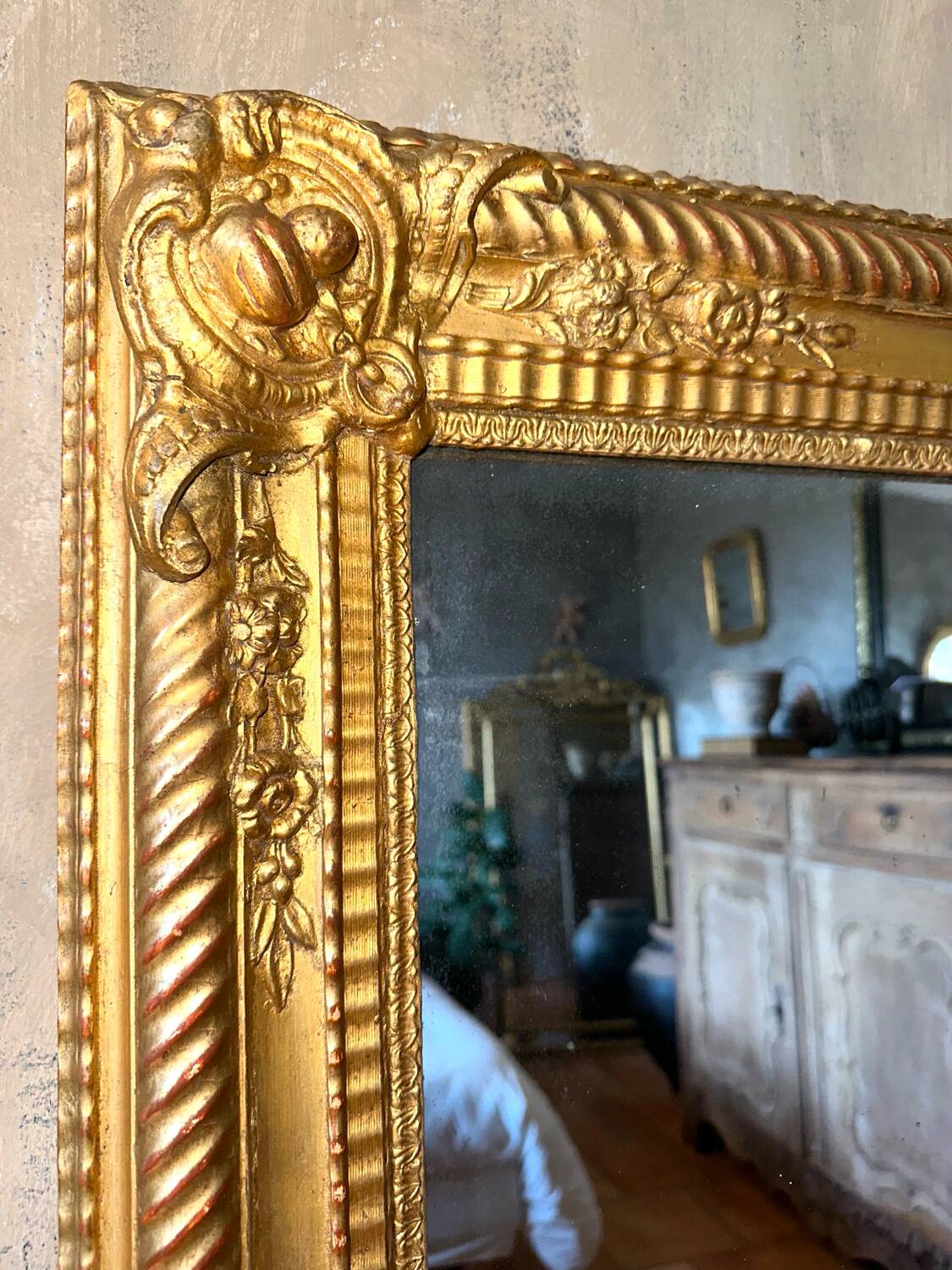 Miroir ancien époque début XIXème