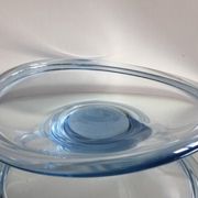 Sculptural Holmegaard bowl Danish 1950