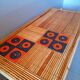 Audoux Minet/Capron rattan coffee table 1950