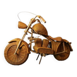 Harley Davidson en rotin, Tom Dixon, 90.