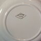 Set de 3 plats vintage en porcelaine opaque de Salins
