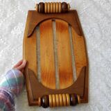 Art deco wooden tray