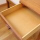 Entrance bench, Scandinavian modular telephone bench, teak, 1960