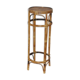 Hot seat in rattan and wicker