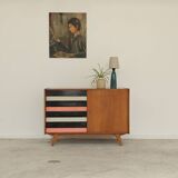 U-458 pink sideboard by Jiri Jiroutek for Interier Praha 1960