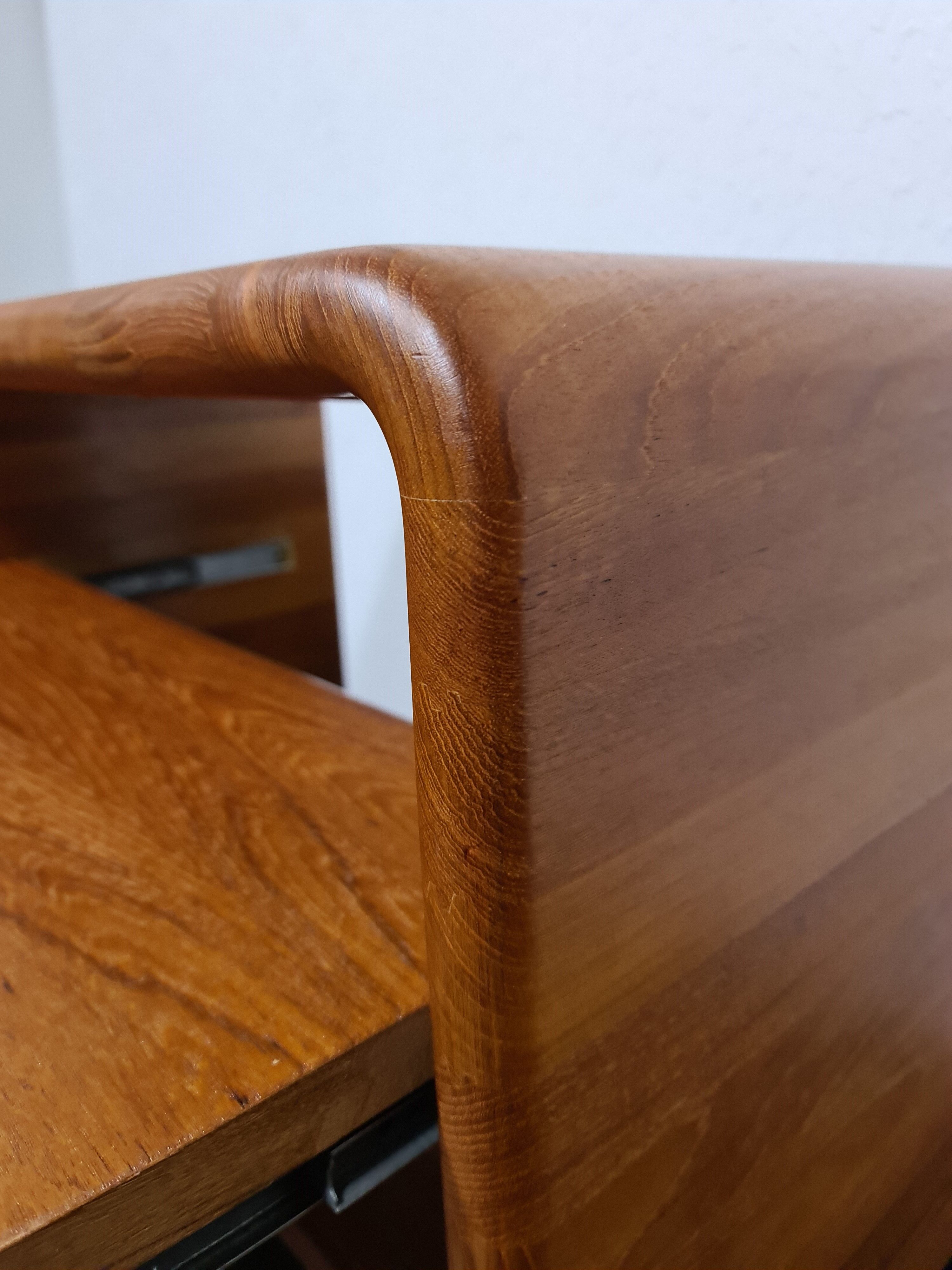 Vintage teak Danish design audio/tea or trolley by Hornbaer Mobilfabrik