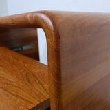 Vintage teak Danish design audio/tea or trolley by Hornbaer Mobilfabrik
