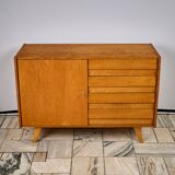 Vintage Oak Sideboard by Jiří Jiroutek, 1960s, Czechoslovakia