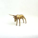 Bronze zebu