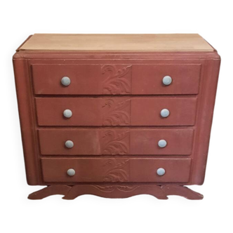 Vintage painted chest of drawers