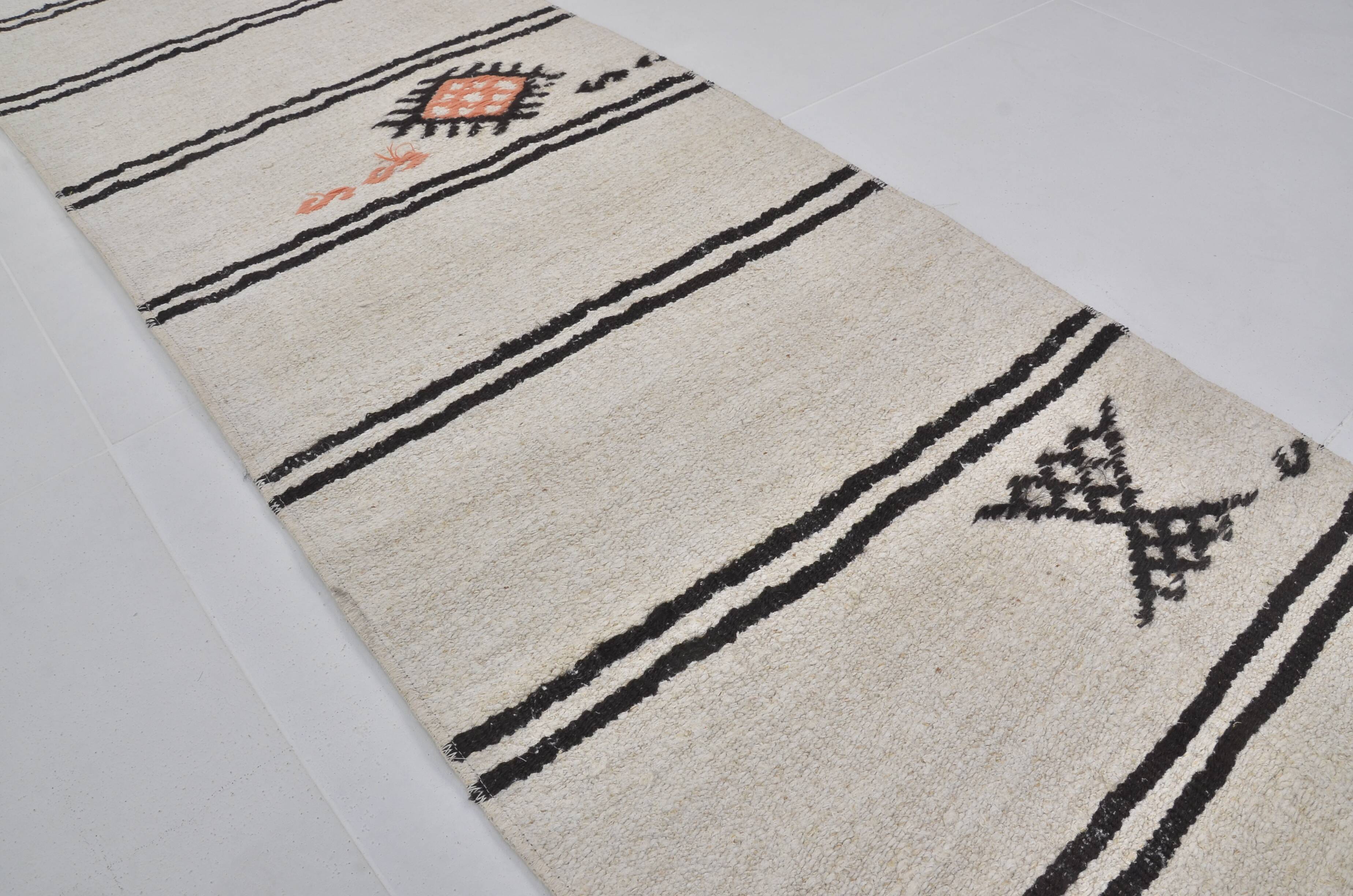 Tapis couloir Hmep kilim anatolien vintage sku 3876