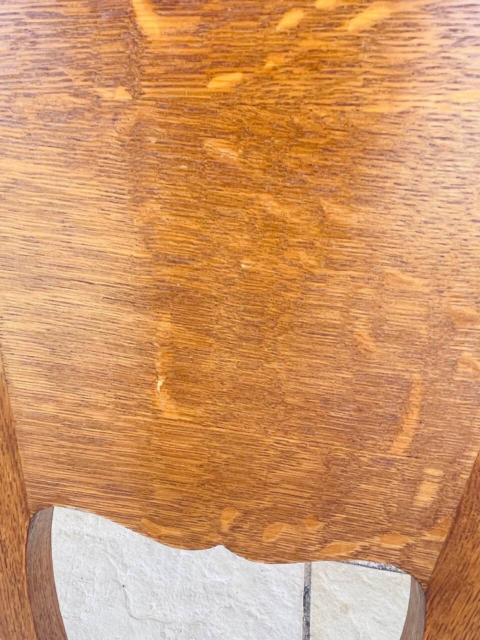 Pair of Louis XV style bedside tables in oak