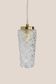 Irena * yugochic pendant lamp * mcm hanging light * mini chandelier * vintage ceiling small fixture