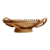 Vintage bamboo basket