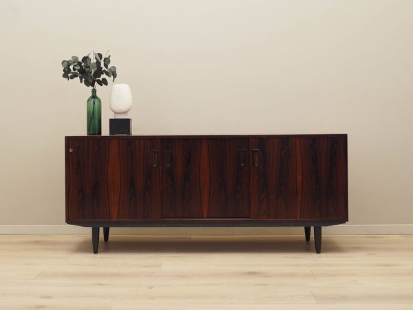 Commode en palissandre, design danois, années 1970, production : Danemark