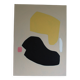 Original abstract on stretched canvas "soft balance"
