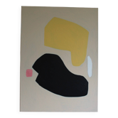 Abstrait original sur toile tendue "soft balance"