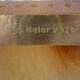 Pair of teak bedside sconces, model V321 from Nator