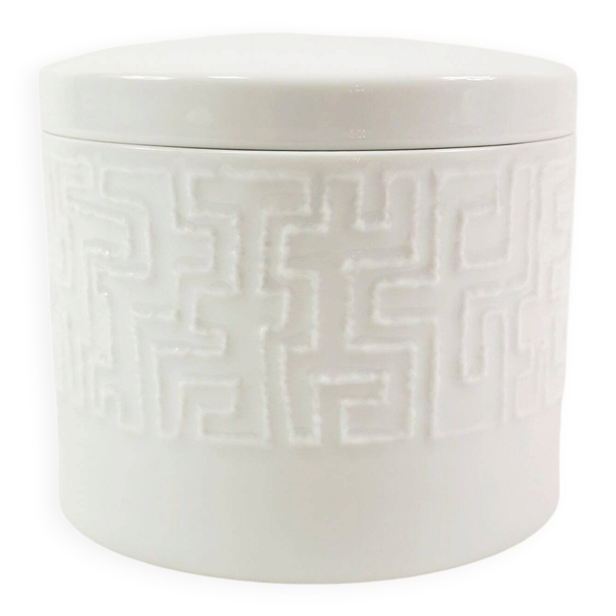 Rosenthal porcelain bonbonniere, designed by C. Fischer, Germany, 1960s