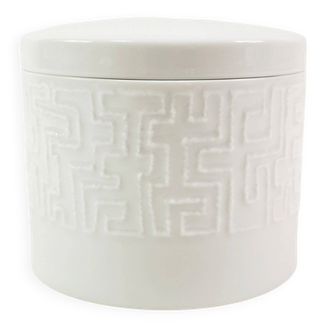 Rosenthal porcelain bonbonniere, designed by C. Fischer, Germany, 1960s