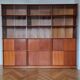 Oak bookcase by Didier Rozaffy for Les Meubles Oscar, 1960