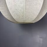 Midcentury space age cocoon hanging pendant ceiling lamp, 1960s