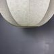 Midcentury space age cocoon hanging pendant ceiling lamp, 1960s