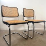 Authentic Pair of Breuer Thonet S32 Chairs –