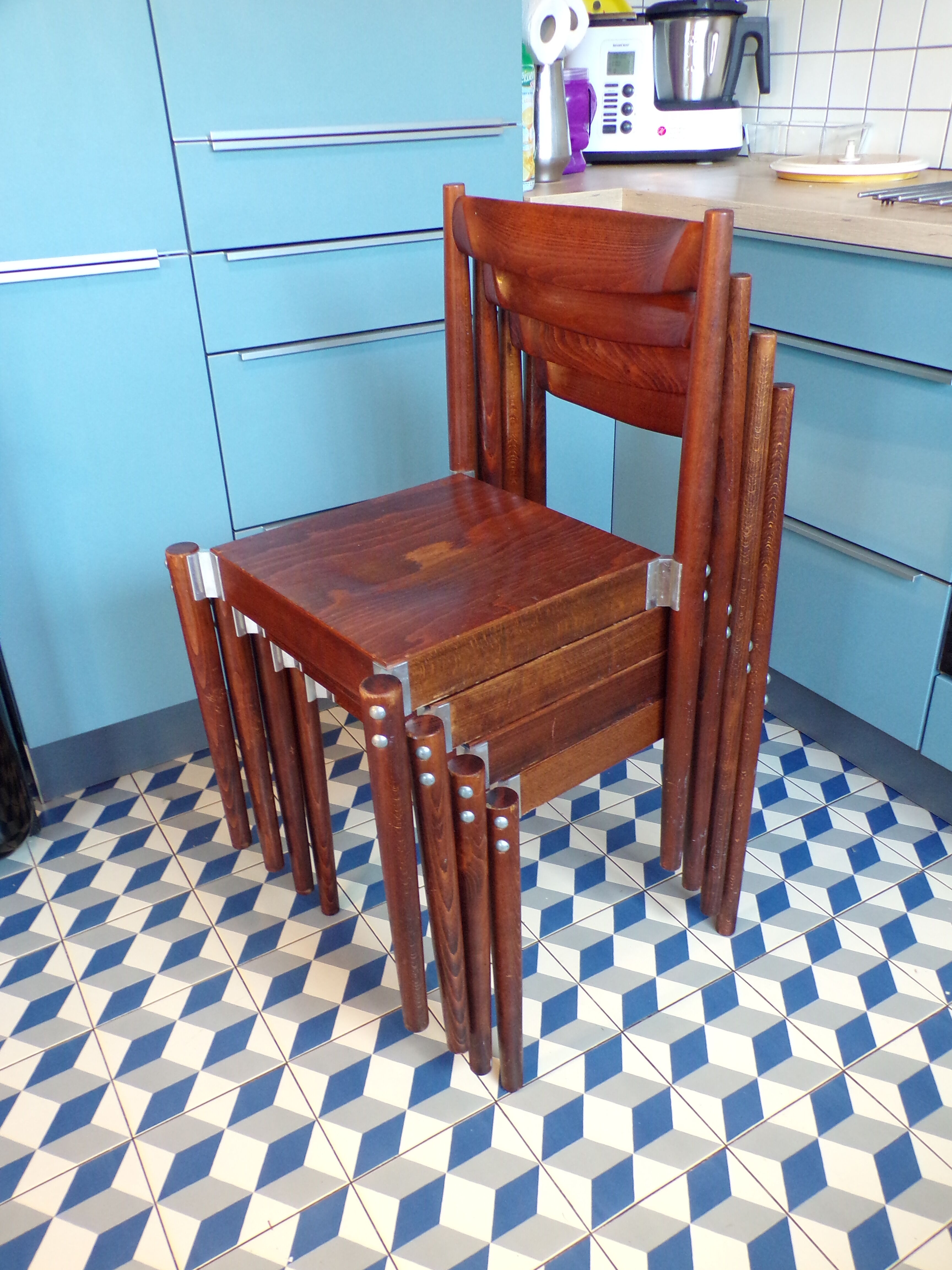 4 bistro chairs Miroslav Navratil