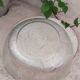 Large glass salad bowl