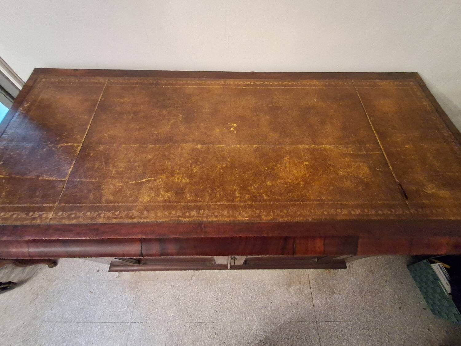 English buffet in mahogany