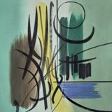 Quadrichromy by Hans Hartung